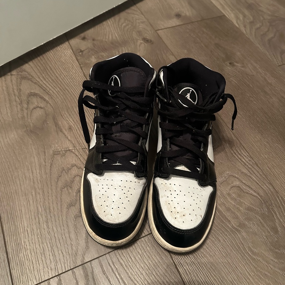 Black and White Jordans
